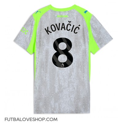 Dres Manchester City Mateo Kovacic #8 Tretina pre Ženy 2025-26 Krátky Rukáv Dres Manchester City Mateo Kovacic #8 Tretina pre Ženy 2025-26 Krátky Rukáv